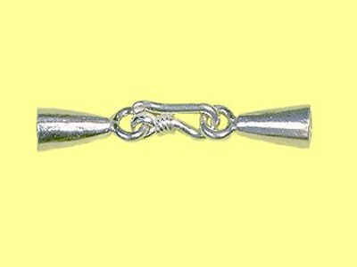Standard Lederbandverschluss Silber 950